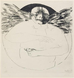 Leonard Baskin, Winged Figure