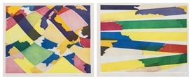 Piero Dorazio, 2Works: Untitled Abstracts