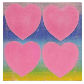 Andy Warhol, HEARTS PINK