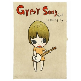 Yoshitomo Nara, GYPSY SONG GIRL IS PASSING BY...