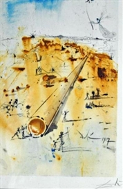 Salvador Dalí, The Land at the Start of Jewish Settlement