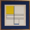 Piet Mondrian, COMPOSITION IN YELLOW AND BLUE