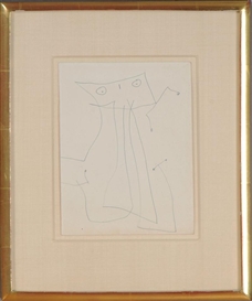 Joan Miró, UNTITLED (CAT)