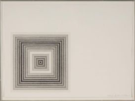 Frank Stella, MULTICOLORED SQUARES, STATE II