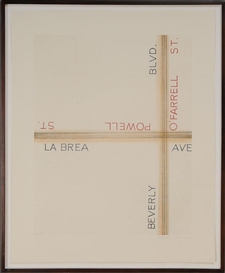 Ed Ruscha, "L.A.S.F. #1"