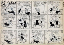 Ralph Steiner, Three cartoon strips