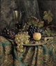 Willy Hanft, Still Life with Fruit and Wine
