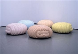 Yoshitomo Nara, 5 works: The Mini Puff Marshies
