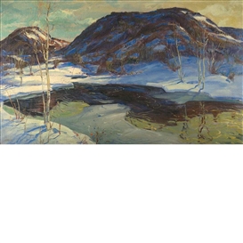 Jonas Lie, First Thaw