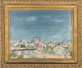 Wilhelm Thöny, View of Paris