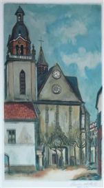 Jacques Villon, L'eglise De Limous