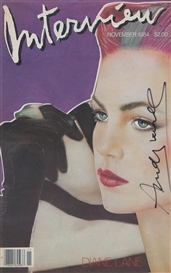 Andy Warhol, Interview