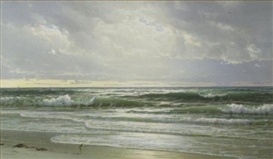 William Trost Richards, Gentle Surf, New Jersey Coast