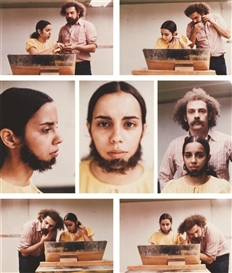 Ana Mendieta, Untitled (Facial Hair Transplants)