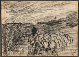 Anton Mauve, Leading The Flock