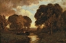 William Keith, Autumn Sunset (Sonoma Creek, Sonoma County, California)