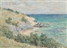 Clark Voorhees, Coastal Scene with Bluffs, Probably Bermuda