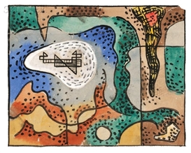 Gordon Onslow-Ford, Untitled [Erongarícuaro]