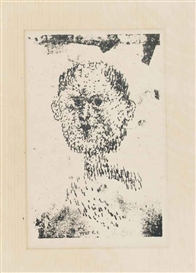 Paul Klee, Kopf (Bärtiger Mann) (Kornfeld 98)