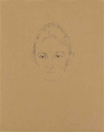 Edvard Munch, Mrs. Marie Linde (Woll 222; Schiefler 190)