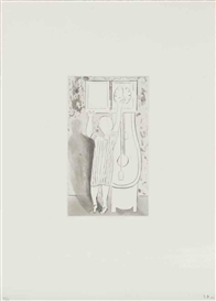 Louise Bourgeois, Woman and Clock, from Autobiographical Series