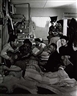 Hansel Mieth, Japanese-Americans interned at Hart Mountain, playing music in the dormitory