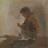 Louis Comfort Tiffany, Study of a Young Boy