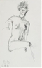 Georg Eisler, Figure study