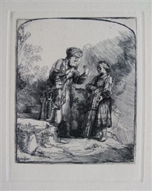 Rembrandt, Abraham And Isaac