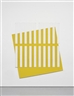 Daniel Buren, Die Farbe Gesetzt/ersetzt B2 Gelb