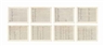 Carl Andre, Eight Works: Dithyramb
