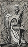Julio González, Personnage au drape blanc