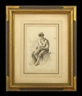 Anton Mauve, Seated Boy With a Pipe