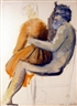 Giacomo Manzù, Woman in the arms of men