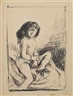 Balthus, Planche issue de  Langue  par Pierre-Jean Jouve
