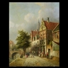 Petrus Gerardus Vertin, Dutch Street Scene