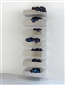 Sylvie Fleury, Eternal Wow on Shelf (cyan/purple)