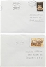 Maurizio Cattelan, 2 Works: Untitled (Two Envelopes)