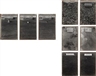 Sophie Calle, 4 works: Father, Brother, Mother (The Graves #48);  Father, Mother (The Graves #25);  Grandpa, Grandma (The Graves #20);  Brother, Sister (The Graves #21),