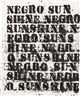 Glenn Ligon, Study for Negro Sunshine II #14
