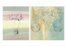 Keiji Usami, 2 works: Going along the Beach; Space