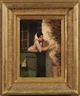 William Morris Hunt, Young Woman on a Balcony