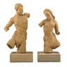 Waylande Gregory, Pair of figural sculptures, USA