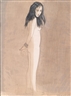 Hubert Schmalix, Stehender weiblicher Akt
