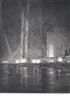 Gerald Geerlings, Electrical Building at night, Chicago World's Fair