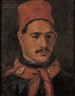 William Morris Hunt, Portrait of a Man Wearing a Red Fez