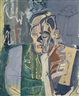 Patrick Heron: Studies for a portrait of T.S. Eliot - National Portrait Gallery, London
