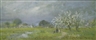 William Keith, Pastoral landscape with figures