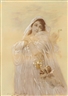 Edouard Bisson, untitled - portrait of a lady