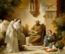 Alexandre-Évariste Fragonard, The hurdy-gurdy player